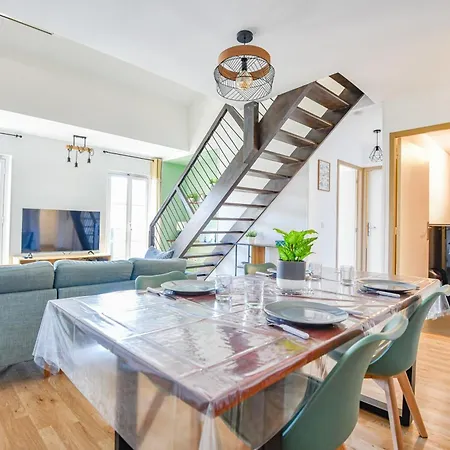 Le Republique - Beau Duplex Avec 2 Ch Hypercentre Apartment